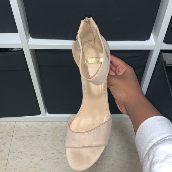 Mauve Wedge Heel - Picture 2 of 4